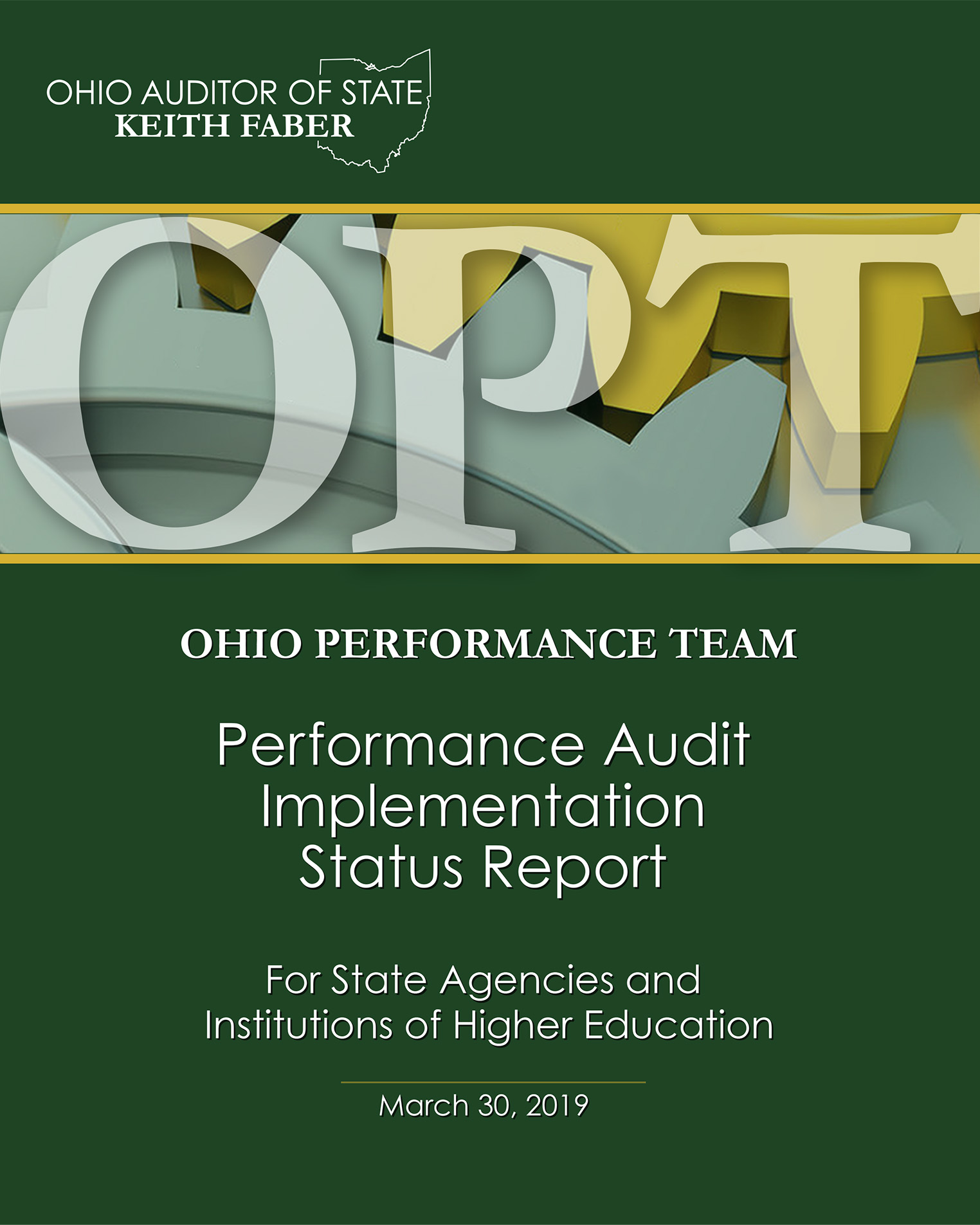 2019 Annual Report Cover