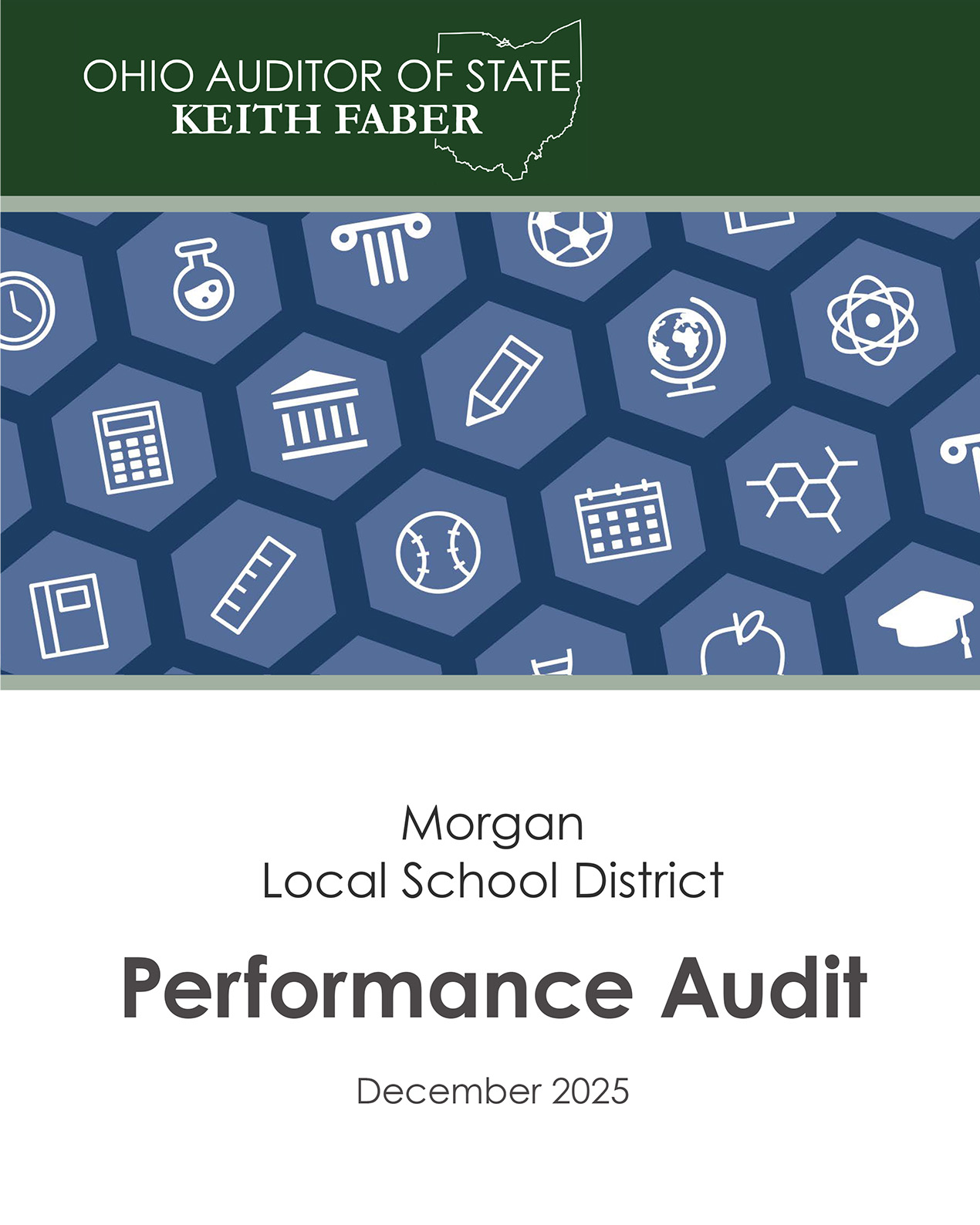 Morgan Local School District report cover
